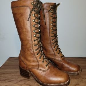 1970's Vintage lace up FRYE boots
